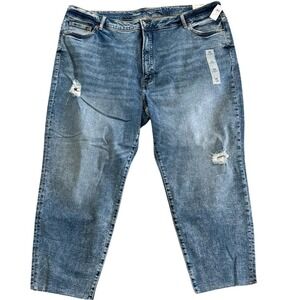 Old Navy O.G. Straight Ankle High-Rise Jeans Plus Size 26 NWT